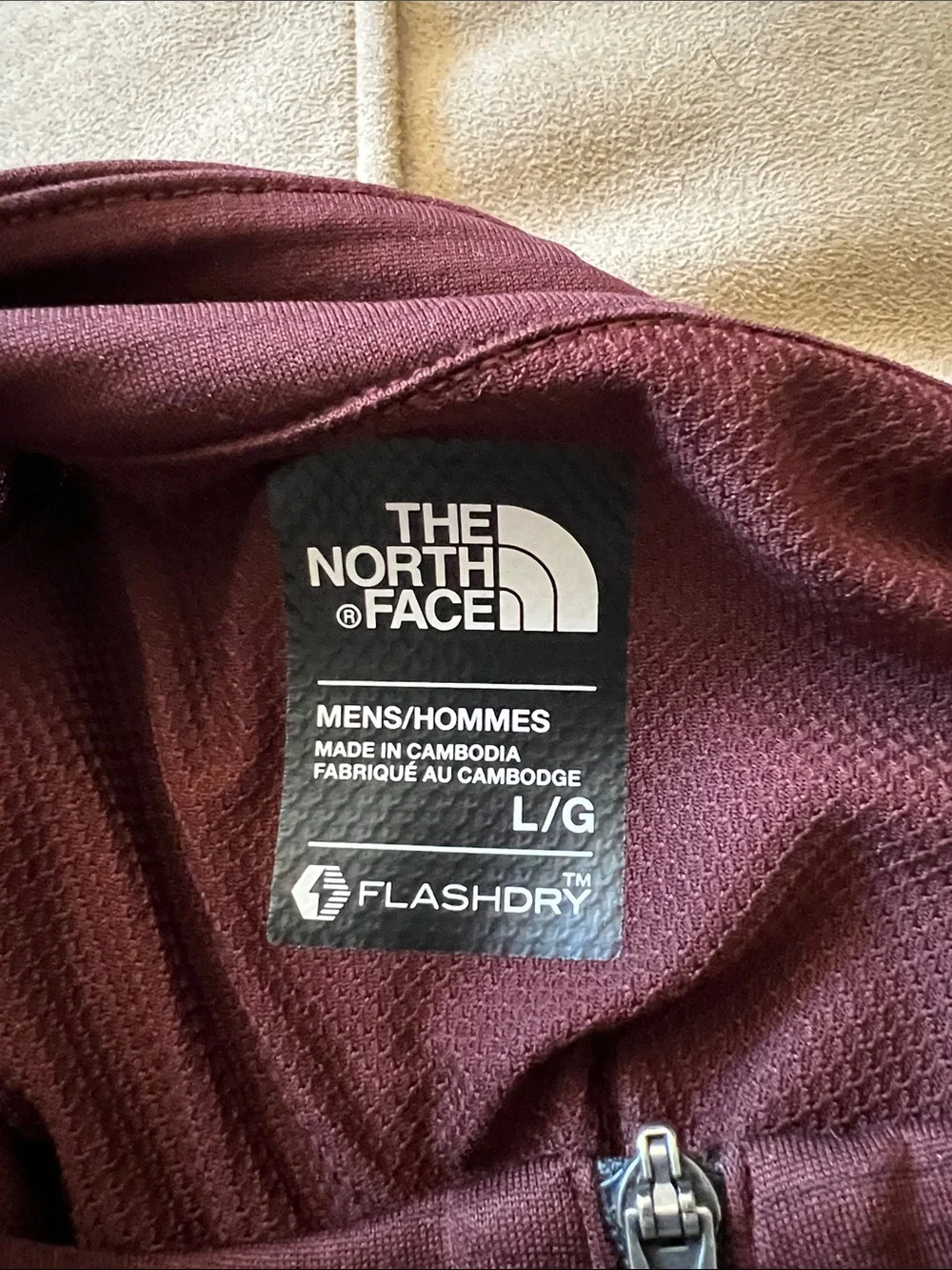 North Face FlashDry Quarter-zip Men's Athletic Pullover